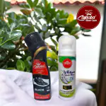 Carnoba Liquid Shoe Polish 75ml Black + Carnoba Whitener for Sport Shoes 75ml