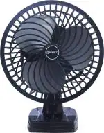 Brighty MP FAN 225 mm Ultra High Speed 3 Blade Table Fan  (BLACK, Pack of 1)