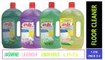 GOGO Floor cleaner 1 Ltr. Pack ( Jasmin, Lavender, Lemon Grass, Lime)