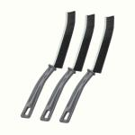 COSYSMART Gap Cleaning Brush, Multi-functional Angle Gap Brush Tool for Window Track, Sink, Bathroom Shower Floor, Deep Tile Joints, Kitchen, Door Home Grout Cleaning Long Handle Groove Dust Cleaning Brushes (PACK OF 3)
