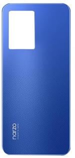 PURPLESAVVY Hyper Blue Glass Back Panel For Realme Narzo 50 5G