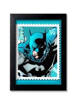 Blue Nexus Batman Digital Art Wall Poster with Wall Frame Room Art Painting Collection A4 size 10x13