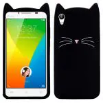 Lejaao Vivo Y51L Rose Gold Silicone Mobile Back Cover