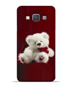 Bhaicover Samsung Galaxy A5 2015 Poly Carbonate 3D Printed Beautiful Teddy White Mobile Phone Back Cover Case
