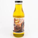 Earthy Tales Flax Seed/Alsi Oil (500ml) | Organic Wooden Cold Pressed | Cooking |Unrefined | Kolhu | Kacchi Ghani | Chekku - Rich in Omega 3