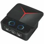 SHRI NETRA EARBUDS M90 PRO | BLUETOOTH EARPHONE | WIRELESS BLUETOOTH | NEWEST DIGITAL INDICATOR TRUE WIRELESS HEADSET | TOUCH VERSION | ULTRA SMALL | COLOR-BLACK