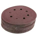 H9 Round Sandpaper 8-Hole Hook & Loop Sanding Disc 5 inch for Orbital Circular Sander 125mm (P120 Grits, 50 Disk )