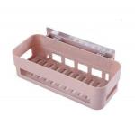 ZEXTER Self-Adhesive Stainless Steel Bathroom Corner, Shampoo Holder, Bathroom Shelves