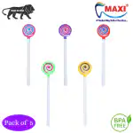 MAXI Candy Lollipop Tongue Cleaner (Pack of 5)