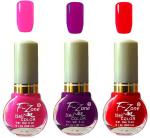 OUR Beauty Multicolor Extra Shine Long Wear Durable Nail Polish Nv105, 18 ml (Pack Of 3)