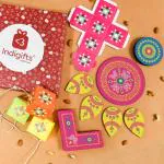 Indigifts Decoration Items For Home Diwali Special Readymade Readymade Rangoli For Diwali Home Decoration, Lights For Diwali Decoration In Balcony-Diwali Gift Hampers, Diwali Gift For Employee-Staff
