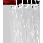 Kuber Industries PVC Transparent 0.30 mm AC Door Curtain (Width -54 Inches X Height -96 Inches) 9 Feet - CTKTC040569, Transparent