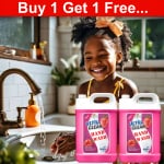 KYARA DREAMS Hand Wash Liquid pink 10Liter 100% Vegan & Paraben Free Moisturizing Hand Wash | Soft on Hands