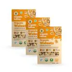 Organic Tattva, Organic Kashmiri Walnuts (Akhrot Giri) Rich in Dietary Fiber and Protein Source of Iron and Calcium Full of Natural Oils NO Cholesterol and NO Trans-Fat Naturally Gluten Free (Pack of 3 _ 250 Gram)