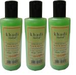 Khadi Natural Herbal Neem Aloevera SLS Shampoo Anti Dandruff, Anti Hair fall 630ml