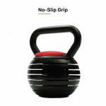 FS FITSPACE 7-In-One Adjustable Kettlebell 20 lbs | for Men & Women for Home Strength & Fitness Perfect for Home Workout, Body Building & Weight lifting