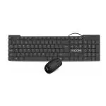 iVoomi Captain Wired Keyboard and Mouse Combo (Black)