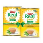 Rungta's Real Gold Select Darjeeling Tea 2 kg | Premium Blend of Fresh Chai | Darjeeling Gold Long Tea Leaf | Rich in taste & Refreshing Aroma | Pack of 1Kg*2