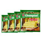 APBI | AP LOGO Champion Papad | 1.6Kg | Sajji Papad By Agarwal Papad Bhujia Industries | Restaurant Choice Papad | Rice, Urad, Moong | Flavored Machine Made Papad | Hing & Black Pepper Infused Papad