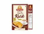Midbreak - Sugar Free Rusk| Toast|Handmade Rusk| Perfect Teatime Partner| 200 gms x 4| Pack of 4