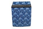 KVAR Printed design with water dust Protection washing machine cover for Lloyd 8.1 Kg Semi-Automatic Top Loading (LWMS82G) (Unique code/270522131SME39)
