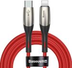 Baseus 1 Pin USB Type A Lightning Cables Red for Tablet, Computer, Smart Watch, Mobile, TV, Gaming Console (1 m)