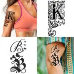 Ordershock KB Name Letter Tattoo