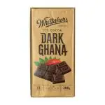 WHITTAKERS 72 Percent Cocoa Dark Ghana Chocolate, 200 Gm