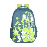 Skybags New Stream | 35L | School Backpack with Rain Cover | Polyester | Green