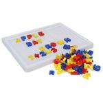 WORLD WIDE WISHES Multicolor Educational Letter Mosaic Senior Fix The Alphabet On The Tray And Learn To Speak, Read And Pronounce