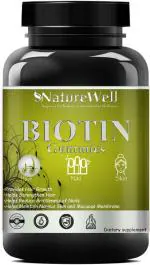 Naturewell Hair And Skin Vitamin Gummies - With Biotin, Folic Acid, 30 Gummies