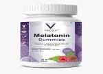 Vacou Melatonin Gummies for Rejuvenating Rest | Sleep Well, Wake Refreshed | Natural Sleep Support (Pack 0f 2 | 60 Gummies)