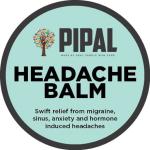 Pipal Headache Balm | Fast Relief from Sinus, Migraine, Anxiety and Hormone Induced Headaches