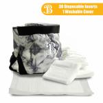 Bdiapers Nightsky Baby Diaper Cover With 30 Diposable Inserts (S size)