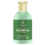 Ganeve London Rosemary & Tea Tree Hairfall Shampoo for Reducing Hair Loss & Breakage | Upto 95% Stronger hairs | Suitable For All Hair Types | For Men & Women 300ml