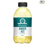 Malaki Ginger Ale 200 ml Each|Pack of 24| Refreshing | Natural Ingredients | Low Calories | Carbonated Drink | Ginger Ale Flavored Drink