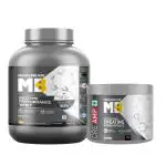 MuscleBlaze Biozyme Performance Whey Protein (Magical Mango, 2kg / 4.4lbs) & Creatine Monohydrate CreAMP (100g, Unflavoured)