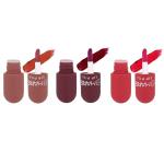 MARS Mini Lip Pill High Pigmented Matte Lipstick Set of 3 Smudge Proof Travel Friendly (Romantic-Red-SHADE-A) Pack of 2