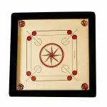 YORBAX Wooden 20 Inches Kids Carrom Board with Striker Coins and Boric Powder