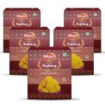 Bikalal Aloo Bhujia | 2Kg (400Gm x 5) | Authentic Indian Snack | Crunchy Potato Sev | Spicy & Flavorful Aloo Bhujia | Gluten-Free & Vegan | Premium Quality Aloo Bhujia | Authentic Bikaneri Aloo Bhujia