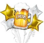 Littlin Cheers Theme Balloon for Party Decoration (Pack of 5)