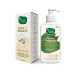 Mother Sparsh Combo Of Baby Massage Oil And Plant Powered Natural Wash For Babies 200 ml