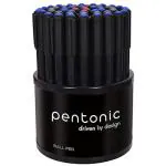 Pentonic Multicolor Ink Ball Pens Tumbler, Pack of 50