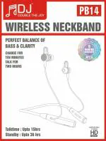 DJ PB14 WIRELESS NECKBAND