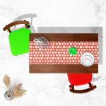 ArtzFolio Painted Polka Dot | Table Runner for Dining & Center Table | Velvet Fabric | 16 x 72 inch (41 x 183 cms)