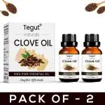 Tegut Clove Essential Oil - 10ml-Pack Of 2