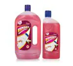 Whitebust Disinfectant Surface & Floor Cleaner Liquid, Floral- 1 Litre & 500ml Pack