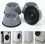 DIGIONICS Anti Vibration Pads for Washing Machine/Fridge/Home Furniture: Set of 4 (Grey)