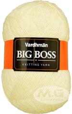 Simi Enterprise Cream Vardhman Bigboss Hand Knitting Wool, Art Craft Soft Fingering Crochet Hook Yarn, Needle Knitting Yarn Thread Dye Mg K, 600 G