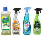 We Shine Home Cleaning Combo Pack | Kitchen | Floor | Glass Cleaner | Mosquito Repellent